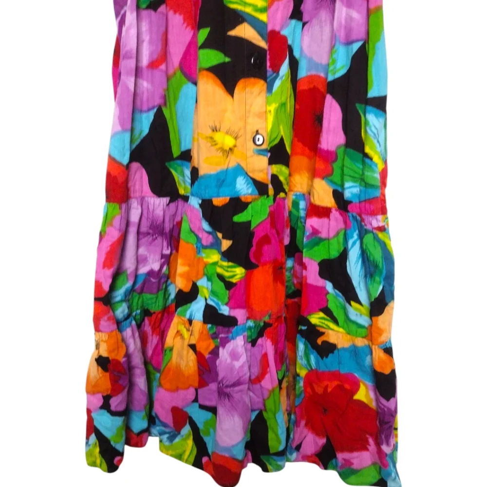 Komar Vintage Floral House Dress/Nightgown